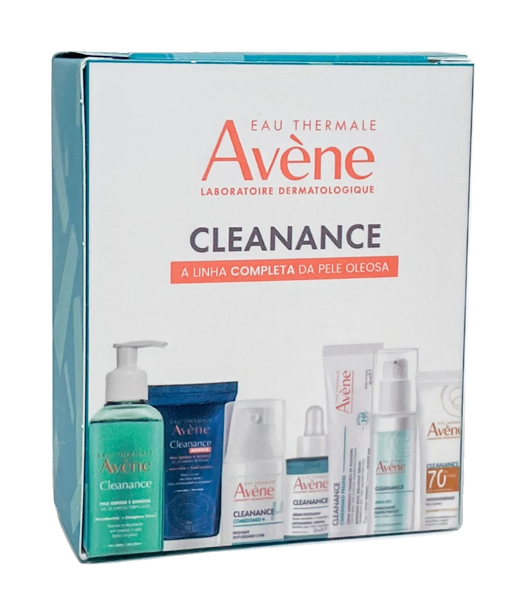 Cartucho Avène Cleanance linha completa