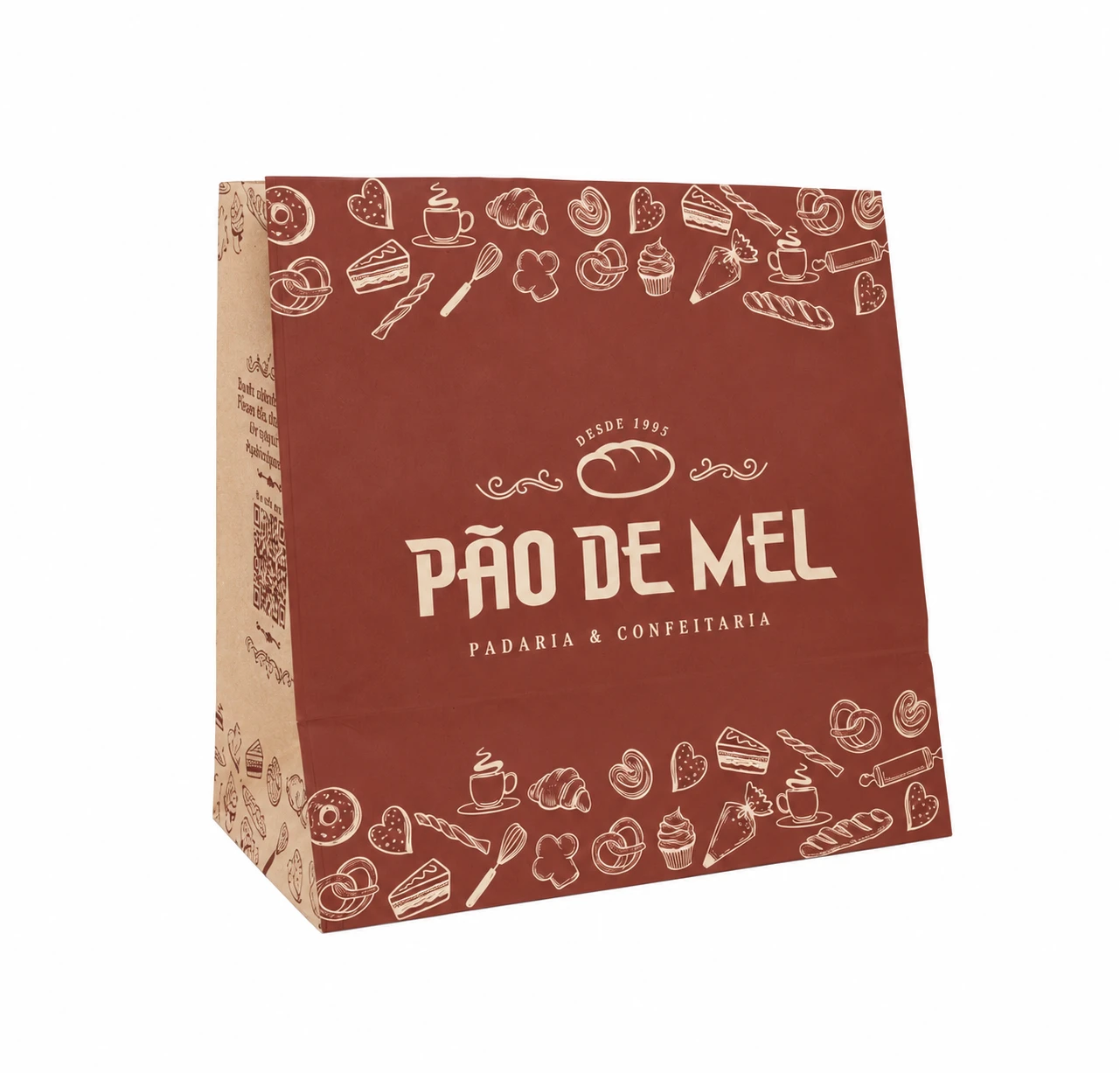 Saco delivery Pão de Mel